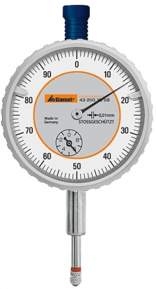 Reloj comparador con protección frente a golpes