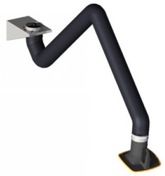 Brazos de aspiración con manguera