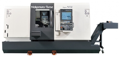 Máquina multitorreta con eje B con un diámetro máximo de torneado de 190 mm