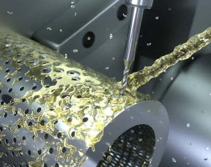 Broca pequeña para profundidades máximas de hasta 7 x d en acero