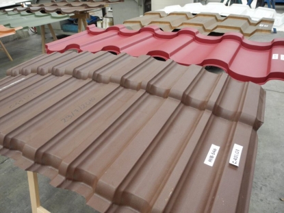 Perfiladoras para tejas metálicas