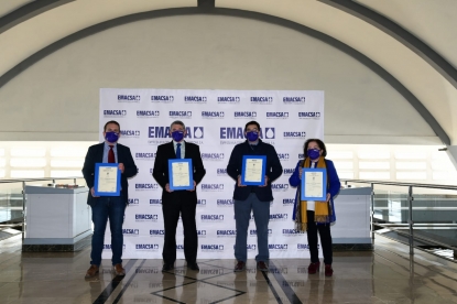 Emacsa, pionera en la obtención del certificado de Seguridad Vial de Aenor