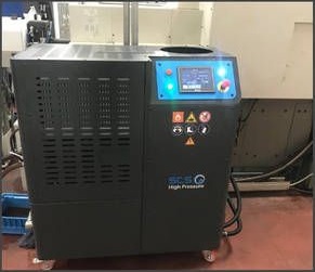 Se instala una bomba de alta presión SCS-1500 en un Citizen L-20