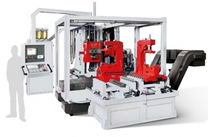 Máquina para trabajos pesados de torneado