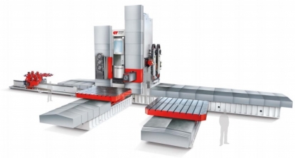 Centro de mecanizado de gran tamaño para el fresado pesado de piezas a gran escala