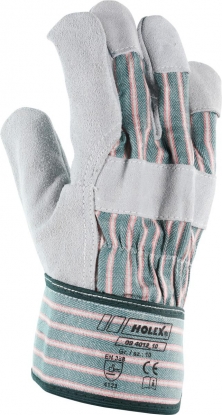 Robustos guantes de cuero de vacuno desdoblado