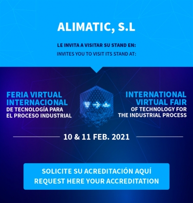 Alimatic estará presente en EXPOSÓLIDOS