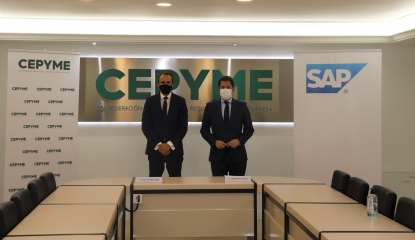 SAP España y Cepyme impulsarán la digitalización y el desarrollo tecnológico de las pymes