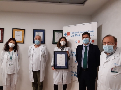 Aenor certifica al Hospital Universitario La Paz según el Índice de Humanización de Hospitales Infantiles