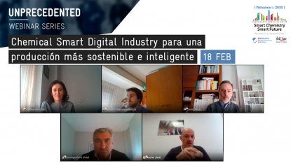 Un encuentro digital constata que la digitalización es una de las acciones más relevantes del sector químico