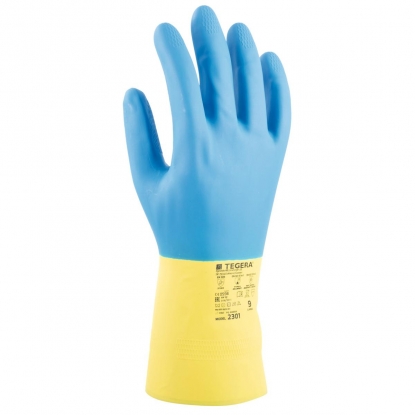 Par de guantes de protección química