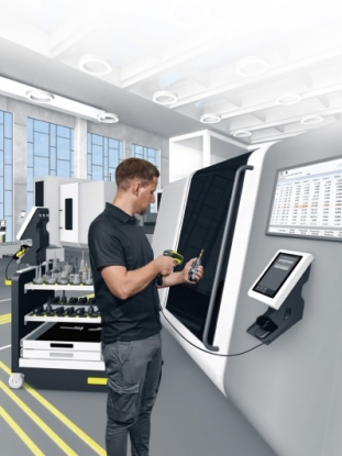 Solución eficiente para la identificación de herramientas, la transmisión de datos y la comunicación