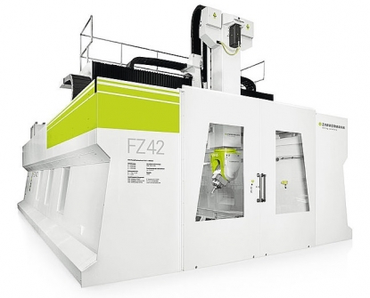 Fresadora de pórtico CNC de diseño modular que permite la combinación de diferentes rangos operativos