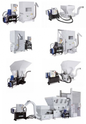 Máquinas para compactar la viruta que resulta del proceso de mecanizado