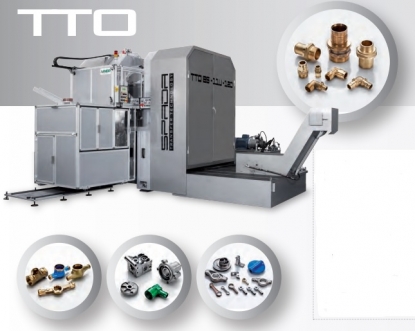 Máquina transfer con eje horizontal