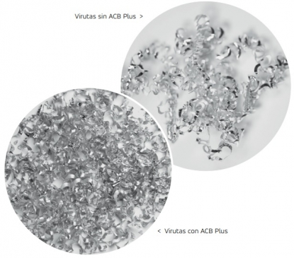 ACB Plus permite aumentar la disponibilidad de las máquinas gestionando mejor las virutas