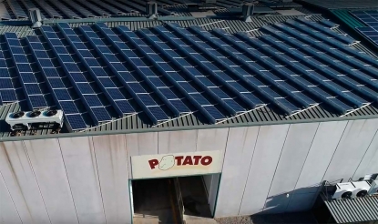 Patatas Gómez obtiene la certificación 'ECO20® Made with Solar Energy' en su categoría 'Silver'