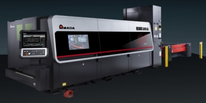 Máquina de corte por láser de fibra con accionamiento integral, control de haz y funciones autónomas