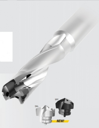 Plaquitas para taladrado modular de materiales apilados y CFRP