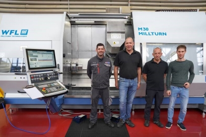 Wittmann Battenfeld confía en la M30 Millturn de WFL para la fabricación de componentes