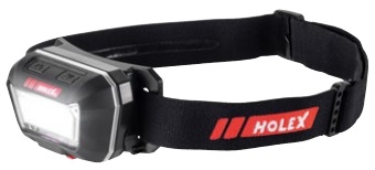 Lámpara frontal LED con cono de luz amplio