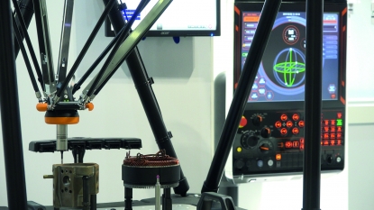 Sistema de calibre flexible con capacidades de control para fabricar piezas de vehículos híbridos y eléctricos