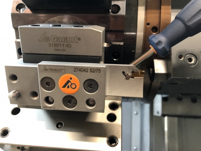 Ampliación de sistema de ranurado axial con calidades con anchos de corte de hasta 8 mm