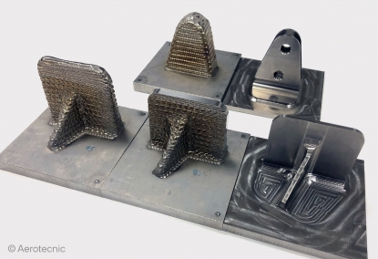 Tekniker y Aerotecnic colaboran en la fabricación de componentes de titanio mediante LMD