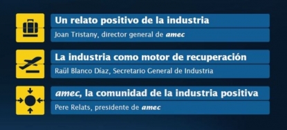 El acto “Industria, Last Call” de amec pone a la industria en el centro del debate