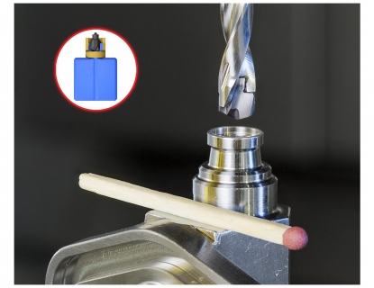 Pequeñas puntas de taladrar para profundidades de hasta 8 veces el diámetro