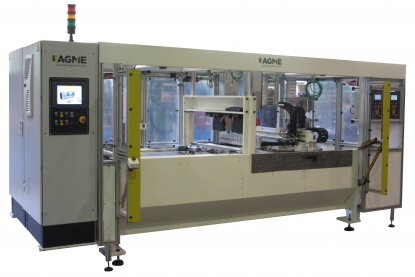 Máquinas de soldadura y prensado de componentes de techos de coches