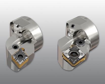 Cabezas de torneado dentadas para plaquitas