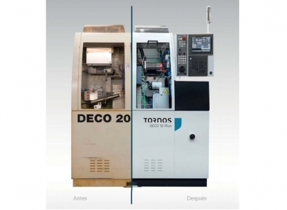 Torno compacto completamente renovado