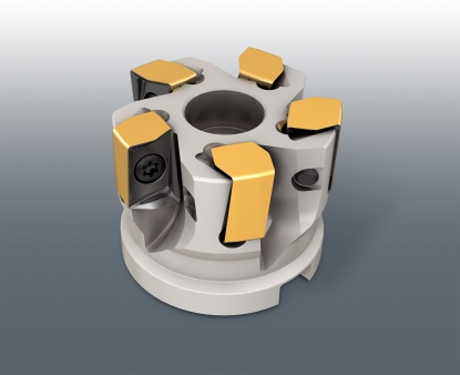 Fresa hueca para plaquitas rectangulares de doble cara