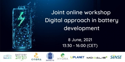 Una jornada enmarcada en Defacto tratará sobre “El enfoque digital para el desarrollo de baterías”