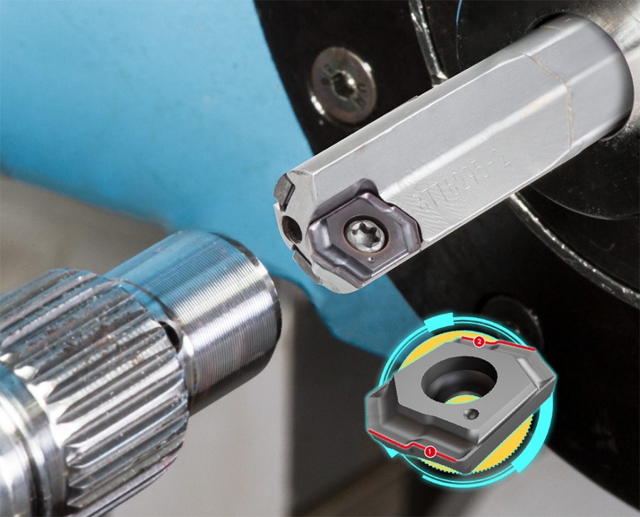 Brocas cañón de 12,00 – 13,99 mm para plaquitas con dos filos de corte