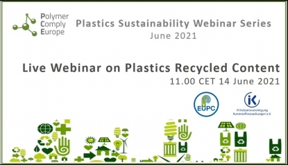PCE inaugura su serie de “webinars” enfocándose en primer lugar en el contenido reciclado de plásticos