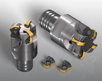 Plaquitas helicoidales para fresado con alto avance garantizan una mayor productividad