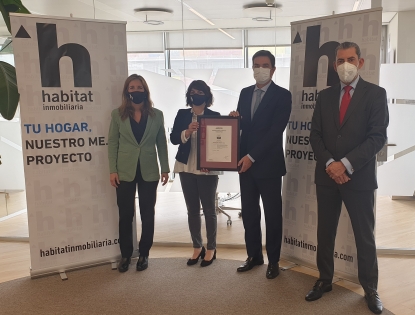 Habitat Inmobiliaria, reconocida por sus medidas para prevenir y detectar delitos y riesgos penales