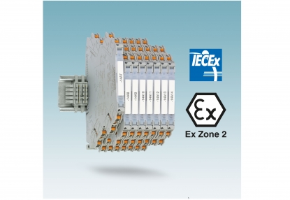Homologaciones internacionales para acondicionadores de señales muy compactos