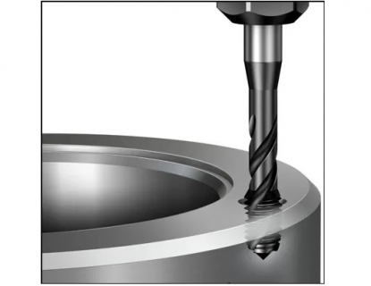 Macho de canal helicoidal para aplicaciones de acero