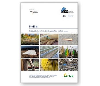 Nova-Institute analiza para qué productos plásticos la biodegradación es una opción viable al final de su vida útil