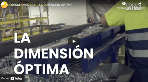 El Fórum amec 2021 debatirá qué tamaño empresarial es el óptimo para la competitividad