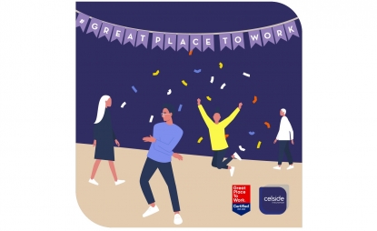 Celside Insurance, elegida como “un Gran Lugar para Trabajar”