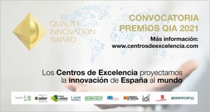 Se abre la convocatoria del premio internacional Quality Innovation Award - QIA 2021