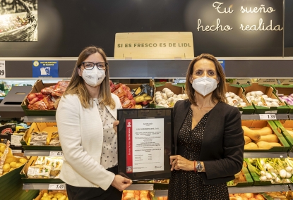 Lidl certifica su gestión para minimizar el desperdicio de alimentos a través de Bureau Veritas
