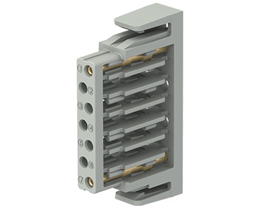 Módulo de monitorización para conectores modulares