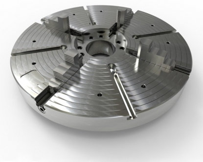 Platos de 4 garras monobloc independientes