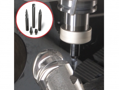 Fresas de metal duro integral y Multi-Master para operaciones en máquinas de 5 ejes