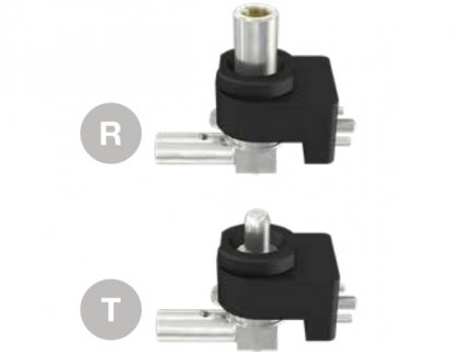 Módulos de transferencia de clavija para blindaje y conexión en el suelo
